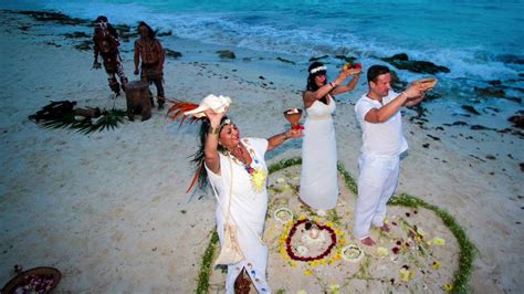 Boda Maya De Ana Y Alesander En Tulum YouTube