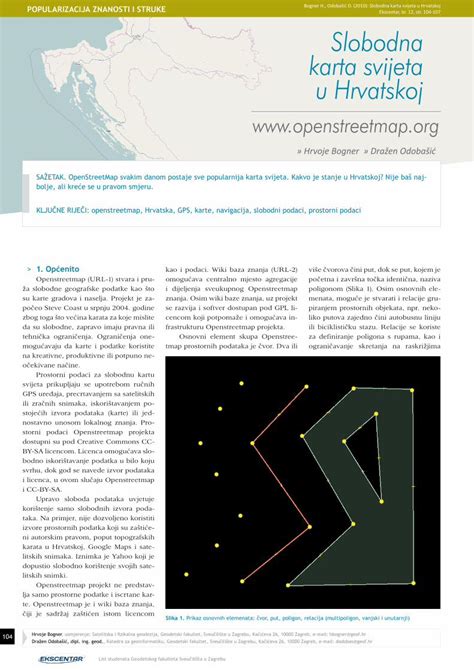 Pdf Slobodna Karta Svijeta U Hrvatskojpodru Jima Za Razliku Od
