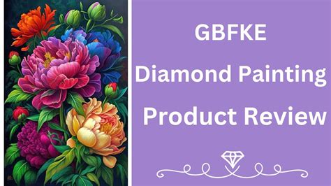 Gbfke Diamond Painting Review Unboxing Diamond Art Painting Youtube