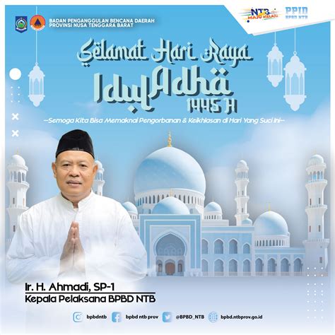 Selamat Hari Raya Idul Adha H Bpbd Provinsi Ntb Menuju Ntb