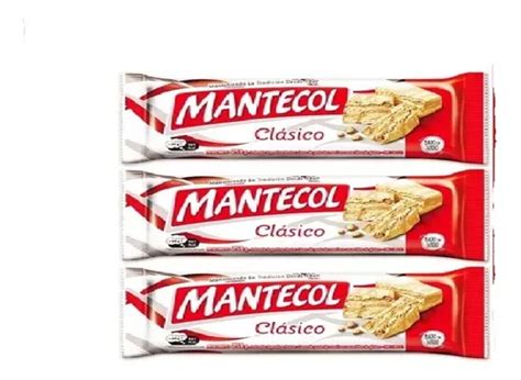 Barra De Mantecol Clasico 111 Gr X 3 Unidades Cuotas sin interés