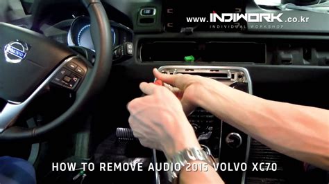 How to remove audio monitor 2015 VOLVO XC70 by 인디웍 indiwork YouTube