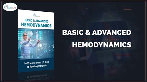 Basic Advanced Hemodynamics Hemodynamics Onlinecourse YouTube