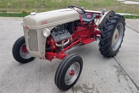 No Reserve: Flathead V8-Powered 1952 Ford 8N Tractor for sale on BaT ...