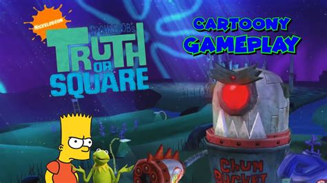 Cartoony Gameplay Spongebobs Truth Or Square Final Part Youtube