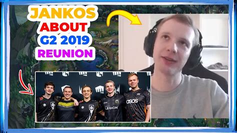 Jankos About MEETING With 2019 G2 Players Ft FNC Wunder YouTube