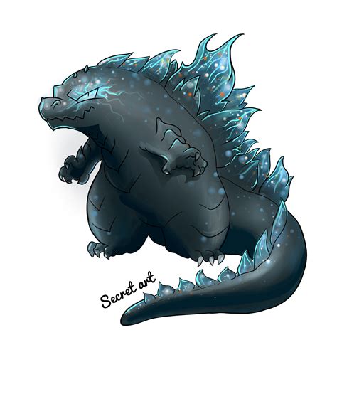 Godzilla Drawing Cute