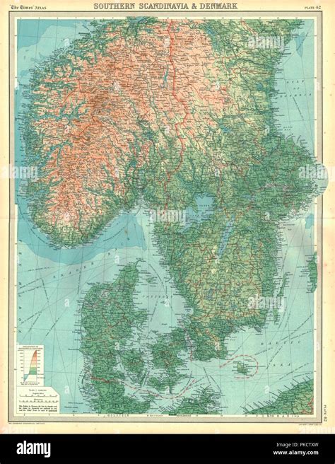 Scandinavia Map Hi Res Stock Photography And Images Alamy