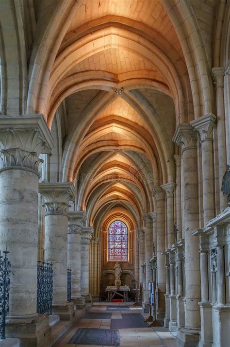 Laon Cathedral, France stock image. Image of nave, ancient - 76985659