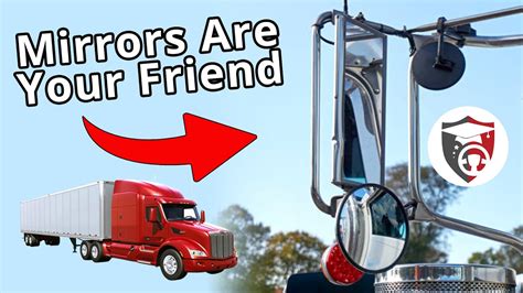 Use Your Truck Mirrors Effectively Cdl Driving Academy Youtube