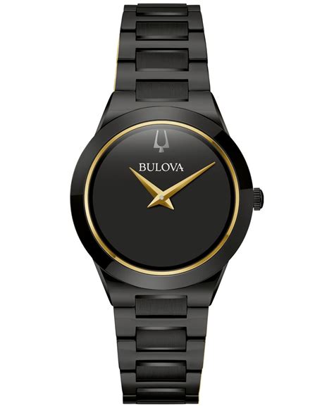 Bulova Modern Millennia Tone Stainless Steel Bracelet Watch Mm In