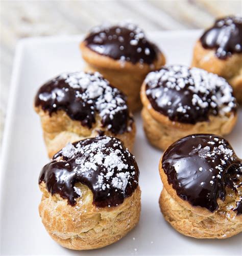 Salted Caramel Profiteroles With Chocolate Sauce The Local Palate