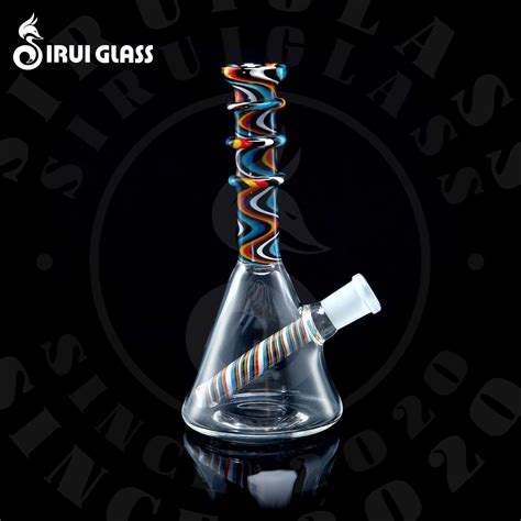 Sirui Glass Pipes For Sale Glass Smoking Water Pipe Concentrate Rig Glass Beaker Pipe Tobacco