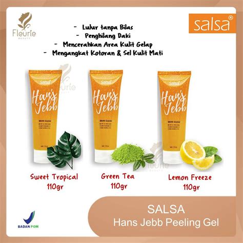 Ics Salsa Hans Jebb Gel Skin Cleaner Gr Gel Perontok Daki