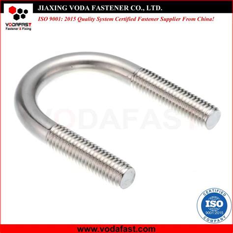 Vodafast DIN3570 Stainless Steel U Bolt China U Bolt And Stainless