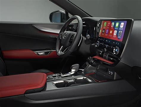 With A 14 Inch Touch Screen Lexus Uses The New Generation Of NX To