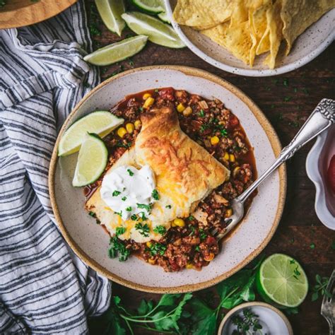 Crescent Roll Taco Bake The Seasoned Mom