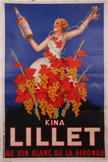 Robert Wolff Kina Lillet Au Vin Blanc De La Gironde 1937 MutualArt