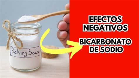 Efectos Negativos De Tomar Bicarbonato De Sodio En El Cuerpo Youtube