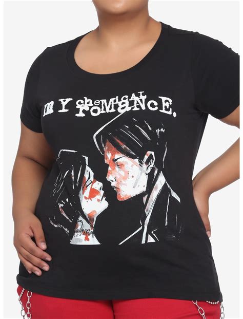 My Chemical Romance Three Cheers For Sweet Revenge Girls T Shirt Plus Size Hot Topic