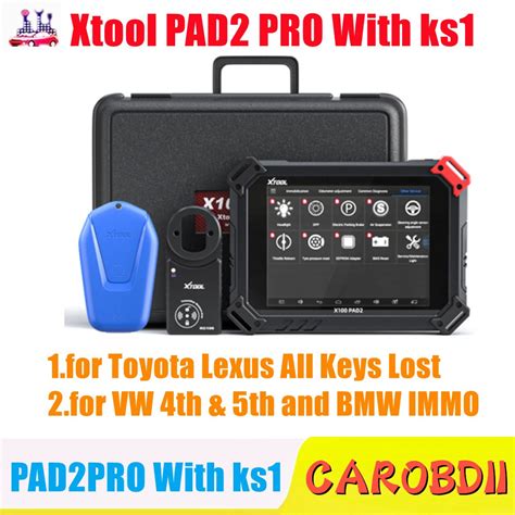 XTOOL X100 PAD2 Pro With KC100 KS01 Programmer Full Configuration