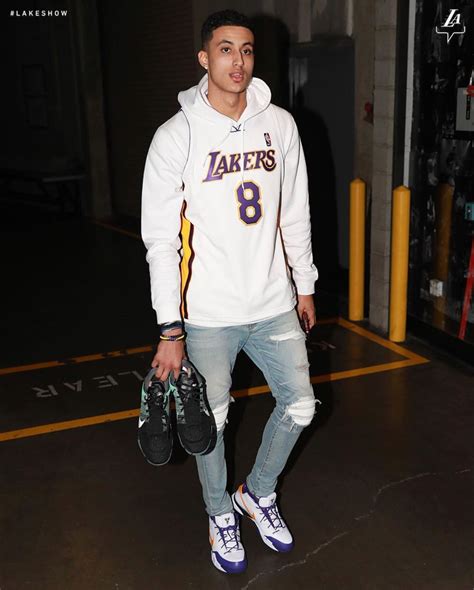 Kyle Kuzma | Nba jersey outfit, Basketball jersey outfit, Mens outfits