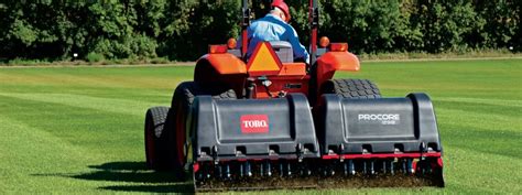 Short Term Toro Aeration Equipment Rentals For Golf Course Aeration