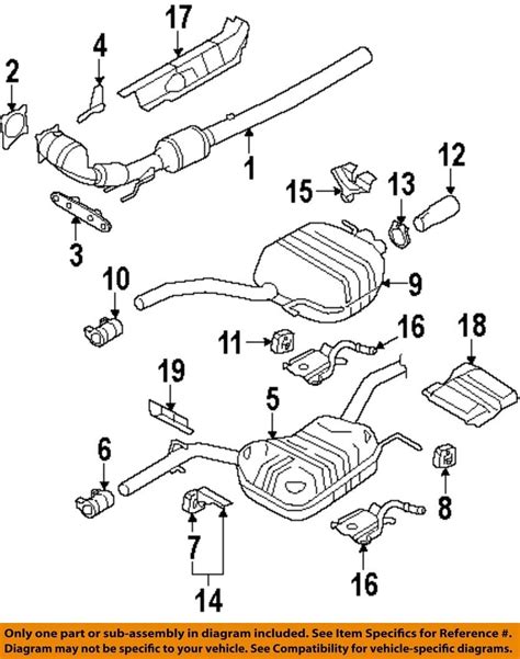VOLKSWAGEN OEM 04-19 Beetle Exhaust Components-Muffler Pipe Clamp ...