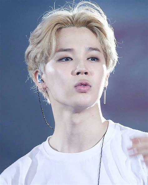 Pin By Sarah Jones On Bts Jimin Concert Blonde Pinterest Bts Jimin