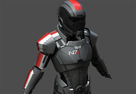 Archivo Stl Mass Effect N7 Full Armor・objeto Imprimible En 3d Para Descargar・cults