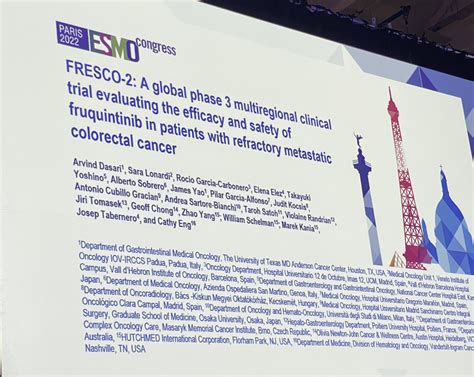 ESMO 2022: FRESCO-2: A global phase III multiregional clinical trial ...