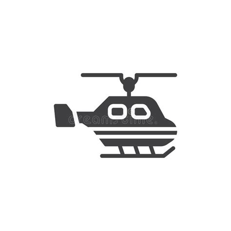 Vector Del Icono Del Helic Ptero Ilustraci N Del Vector Ilustraci N