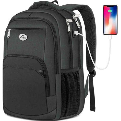 Matein Business Anti Theft Travel Laptops Backpack Artofit