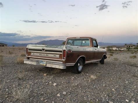 1973 Ford F100 Xlt Ranger Camper Special Fully Loaded Runs Great Zero Rust