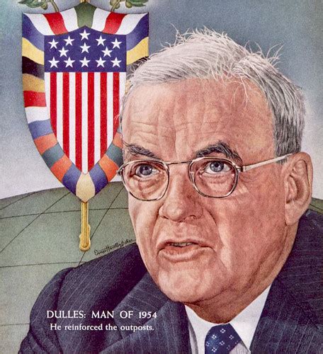 John Foster Dulles Time Cover Art By Ernest Hamlin Ba Flickr