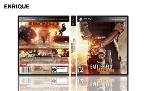 Battlefield HardLine PlayStation 4 Box Art Cover By Enrique