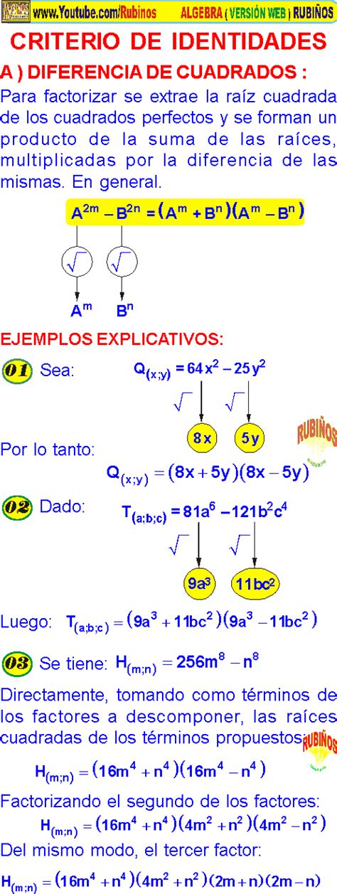 Factorizaci N De Polinomios Ejemplos De Todos Los Casos Pdf