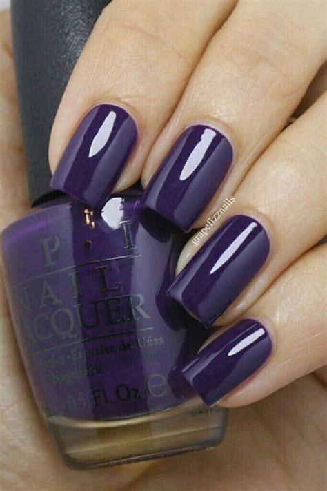 10 couleurs de vernis à adopter cet automne Nails Purple nails Nail