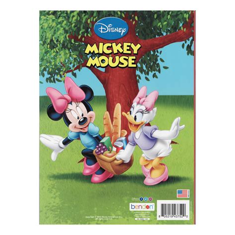 Disney Mickey Mouse Big Fun Book To Color Pages Of Coloring And