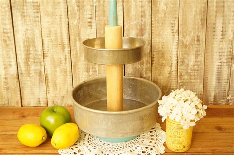 Rustic Wood Tiered Tray Wooden Tiered Stand For Kitchen Etsy