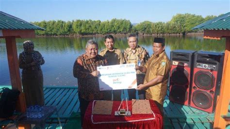 Bni Berbagi Salurkan Csr Melalui Pembangunan Dermaga Hijau Bni Sungai