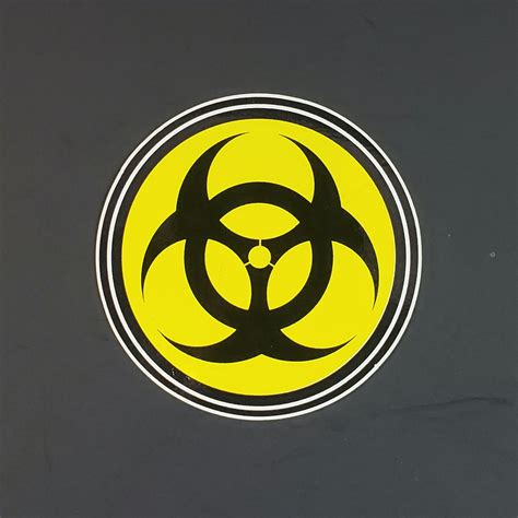 Biohazard Sticker | Naked City Clothing