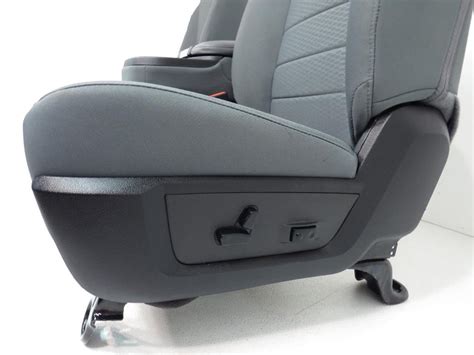 Dodge Ram 1500 2500 3500 Cloth Front Seats And Console Center Jump Seat