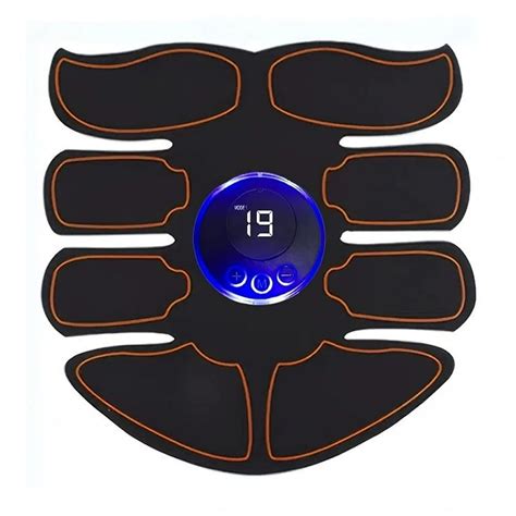 Rechargeable ABS Stimulator - Portable Abdominal Toning Belt for Men