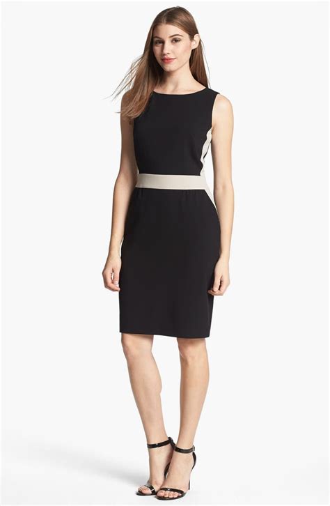 Calvin Klein Colorblock Sheath Dress Nordstrom