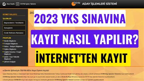 Yks Kayıtları Başladı 2023 Yks Sınavı Kaydı Nasıl Yapılır Kayıt