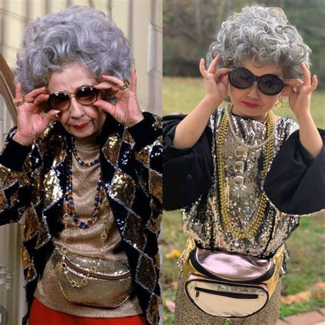 Grandma Yetta Costume Old Lady Costume Grandma Costume Old Lady Halloween Costume