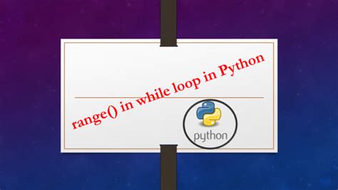 Range In While Loop In Python Spark By {examples}