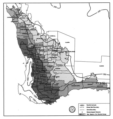 Western Australian Wheatbelt Divided Into Three Agrometeorological