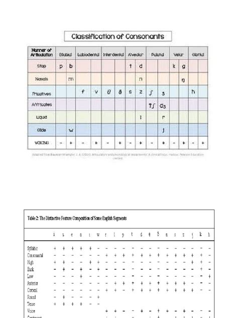 Phonological Features Pdf